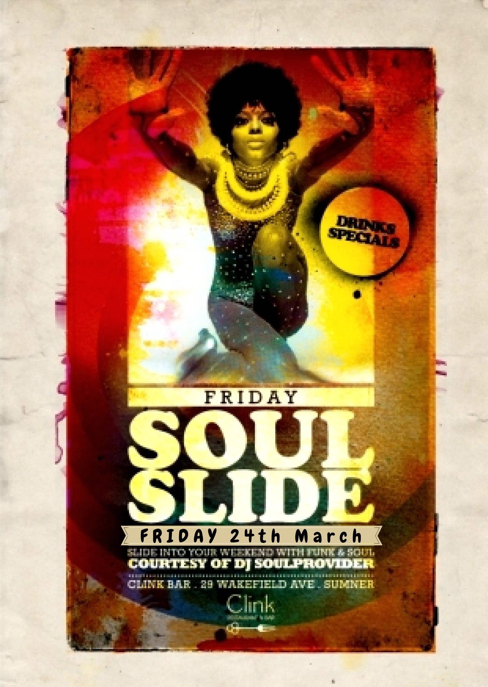 Friday SOULslide Clink Restaurant & Bar